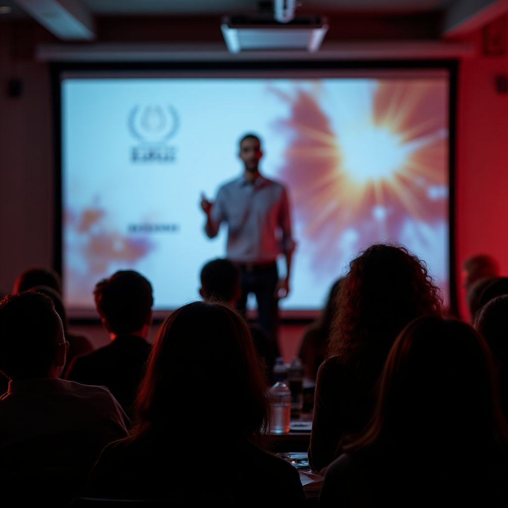 Startup pitch event v našich prostorách