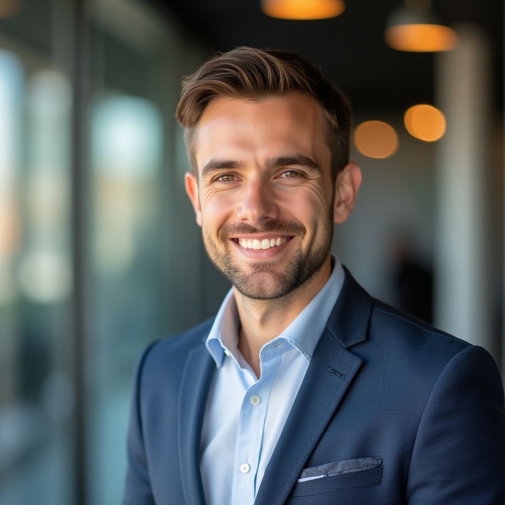 Fotografie Jakuba Horáka, CEO FinTech startupu